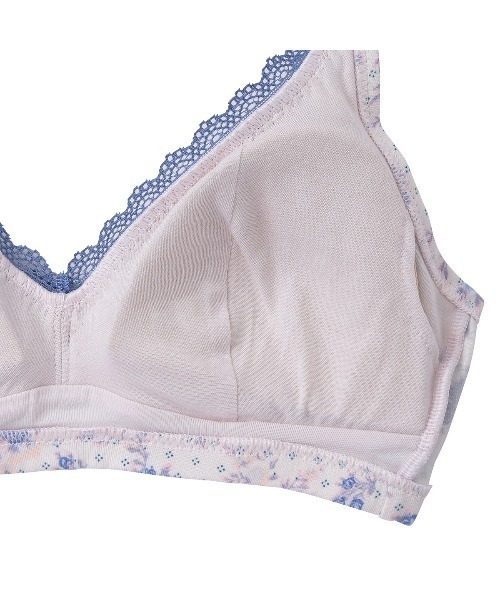 KIDBLUE ブラジャーショーツセット キッドブルー ピンドットフラワー ショーツ ショートカルソン