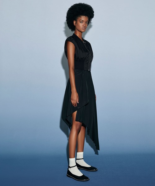 「CHARLES & KEITH」 バレエシューズ 24.5cm ブラック系その他2 レディース_画像3