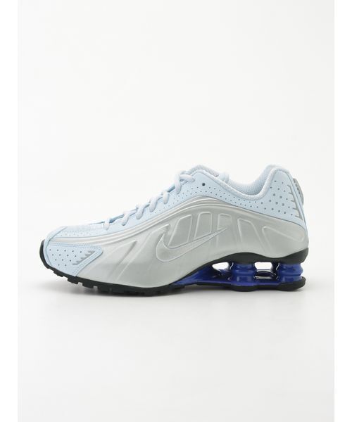 セール＊Nike Shox グレー/ブルー スニーカー NIKE（ナイキ） スニーカー 「NIKE」SHOX R4 レディース : ZOZOTOWN