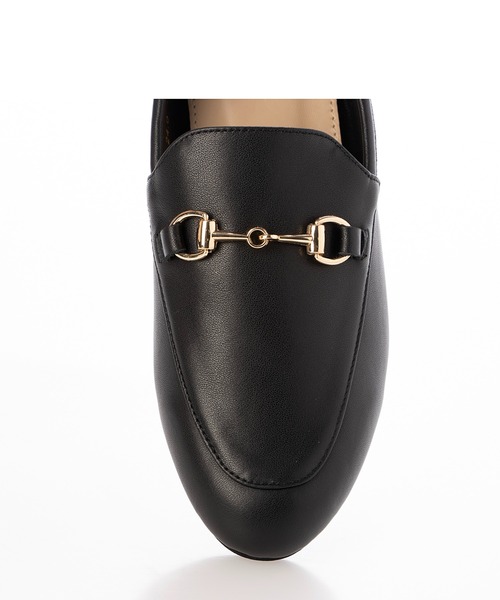 Fin（フィン） ローファー 2WAY本革ビットローファー「低反発スポンジ