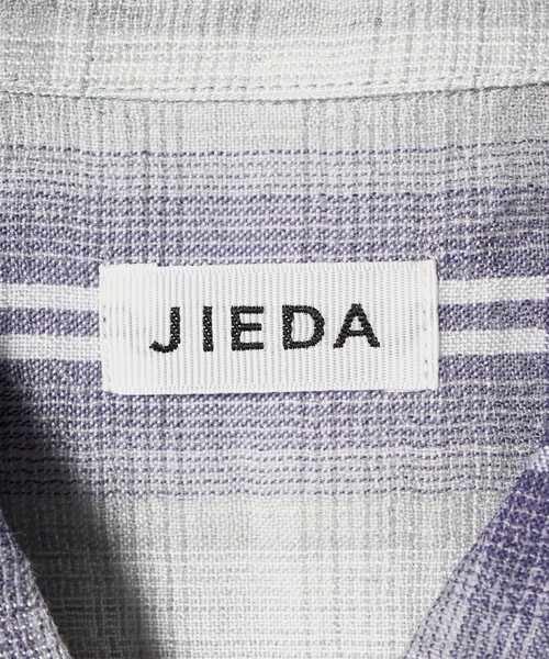 jieda シャツ JieDa（ジエダ） シャツ 「JieDa」オンブレ チェック ジップ シャツ