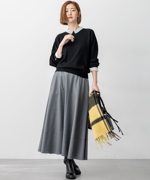 23区（ニジュウサンク） スカート 「セットアップ対応」TWサキソニー