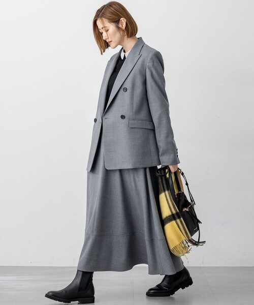 23区（ニジュウサンク） スカート 「セットアップ対応」TWサキソニー