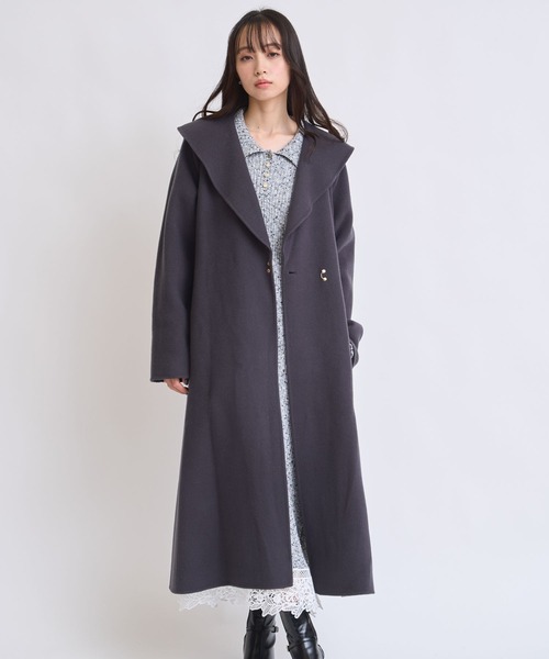 NOELA（ノエラ） コート チェスターコート ベルト付きショールカラー