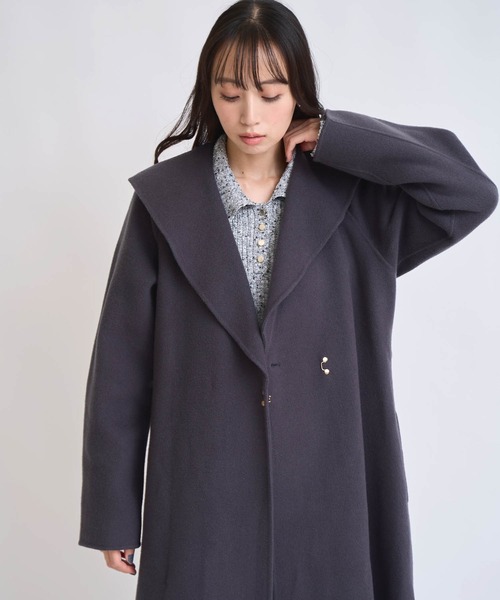 NOELA（ノエラ） コート チェスターコート ベルト付きショールカラー