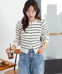 カーディガン ∴WEGO/「26年春新作」U....の詳細画像2