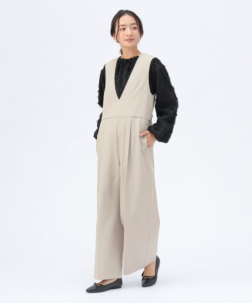 ☆美品☆エンフォルド ベストレイヤード オールインワン コンビネゾン BEAMS HEART（ビームス ハート） オールインワン 「セレモニー」V