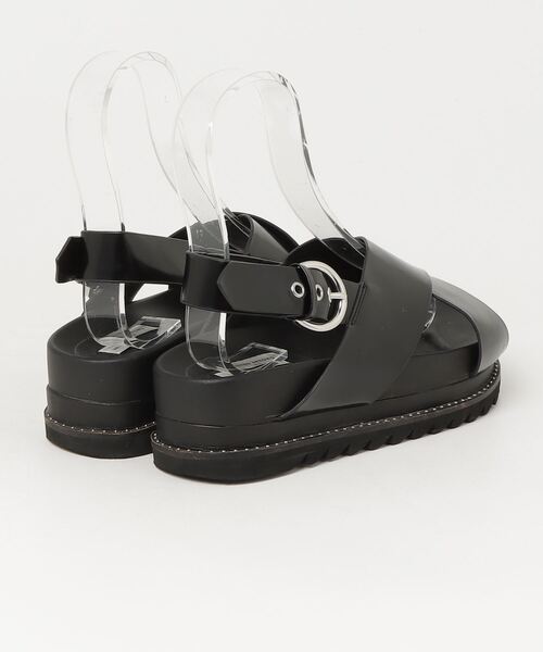 「UNITED ARROWS」 フラットサンダル 36 ブラック レディース_画像2
