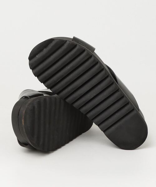 「UNITED ARROWS」 フラットサンダル 36 ブラック レディース_画像3