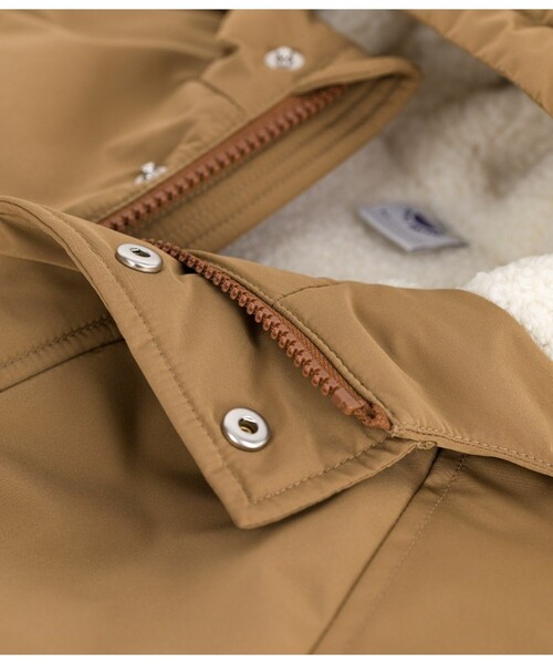 PETIT BATEAU（プチバトー） ダウン アウター フード付きジャケット