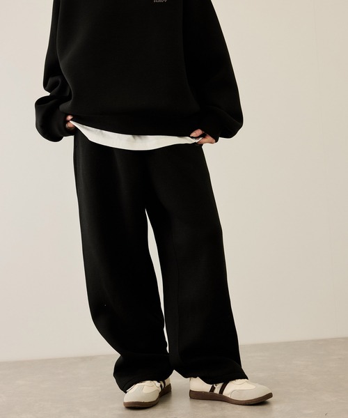 NAVY スウェットパンツ ジャージ ポンチワイドパンツ メンズ