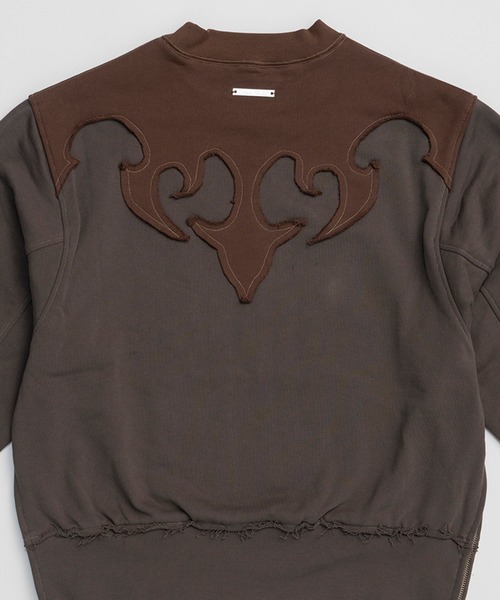 PRANK PROJECT グレー スウェット FREE PRANK PROJECT（プランクプロジェクト） スウェットカットソー FREE