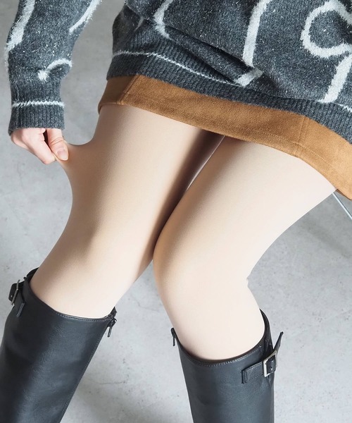 tiptop（ティップトップ） タイツ 「ZOZO限定アイテム」裏起毛フェイク