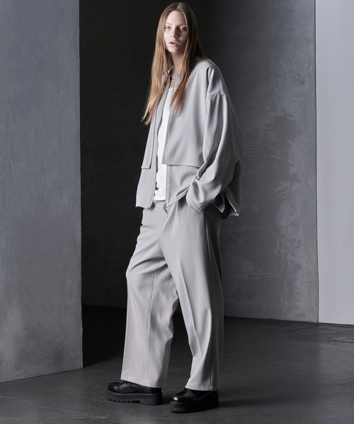 「Loose/ルース」 ブルゾン M グレー系その他 メンズ_画像8