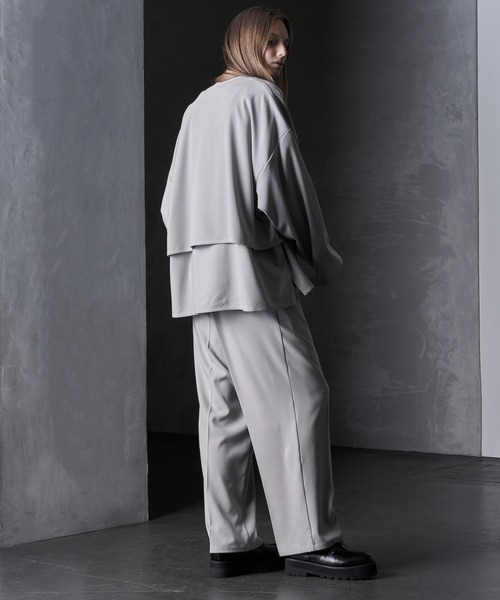 「Loose/ルース」 ブルゾン M グレー系その他 メンズ_画像9