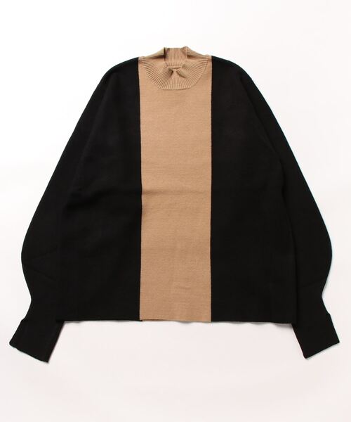 「BITTOKO」 長袖ニット FREE ブラック レディース_画像4