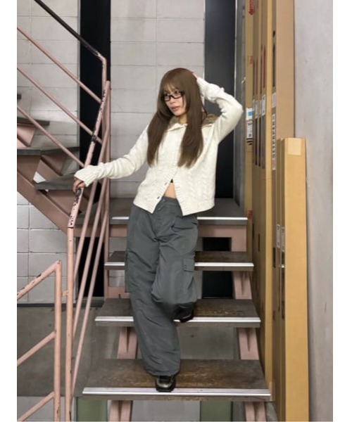 LAGUA GEM（ラグアジェム） カーゴパンツ WARM POCKET パンツ