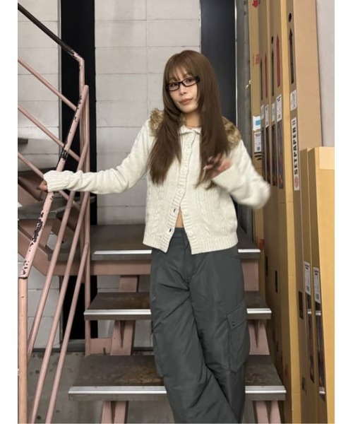 LAGUA GEM（ラグアジェム） カーゴパンツ WARM POCKET パンツ