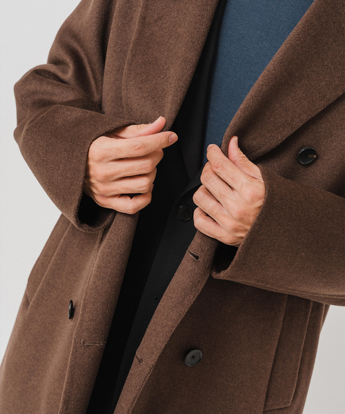 EDIFICE（エディフィス） チェスターコート コート E. ウールカシミヤ