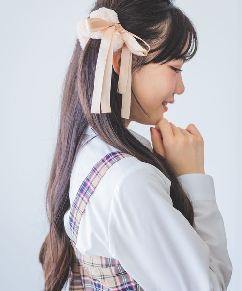 repipi armario（レピピアルマリオ） シュシュ リボンツキシュシュ