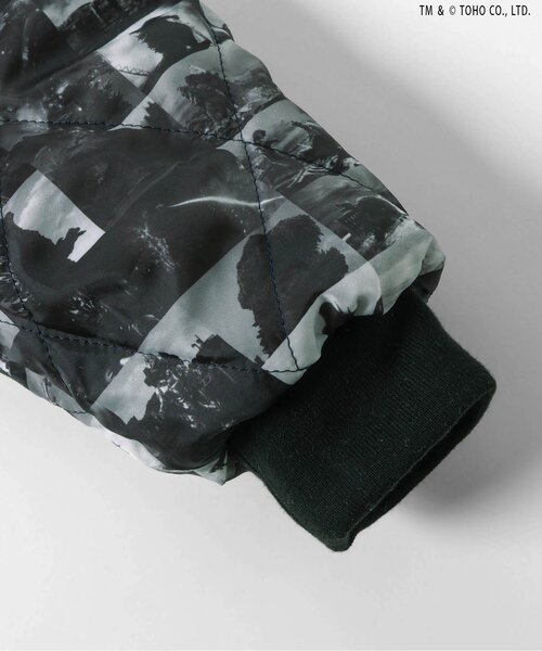 breeze ゴジラ　蓄光刺繍リバーシブルスカジャン 大人　M 楽天市場】【20％OFF】BREEZE 蓄光刺繍 リバーシブルスカジャン ゴジラ