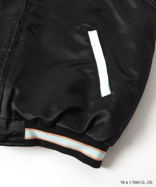 BREEZE（ブリーズ） スカジャン 「ゴジラ」 蓄光刺繍リバーシブル