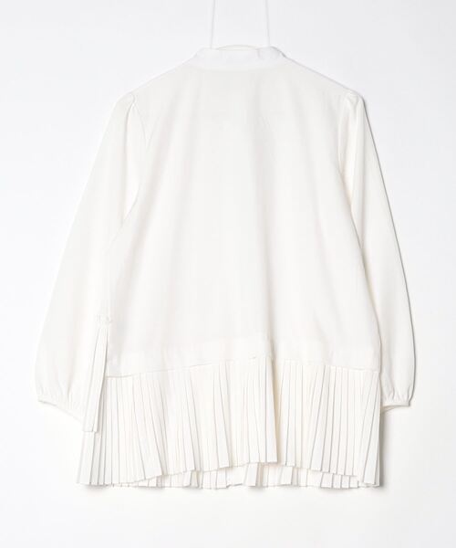 「&. NOSTALGIA」 長袖ブラウス M オフホワイト レディース_画像2