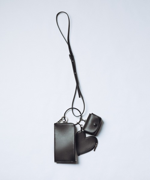 ☘️[新品未使用]ADMJショルダーバックマルチポーチモバイルポーチ　Black ☘️[新品未使用]ADMJショルダーバックマルチポーチモバイルポーチ