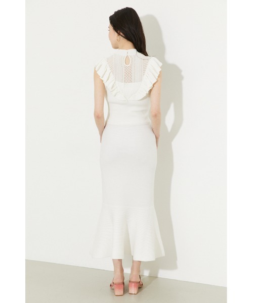 「rienda」 ノースリーブワンピース FREE ブラック レディース_画像6