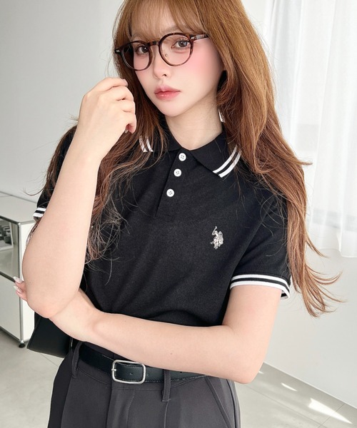 U.S. POLO ASSN.（ユーエスポロアッスン） ポロシャツ ポロ moment＋