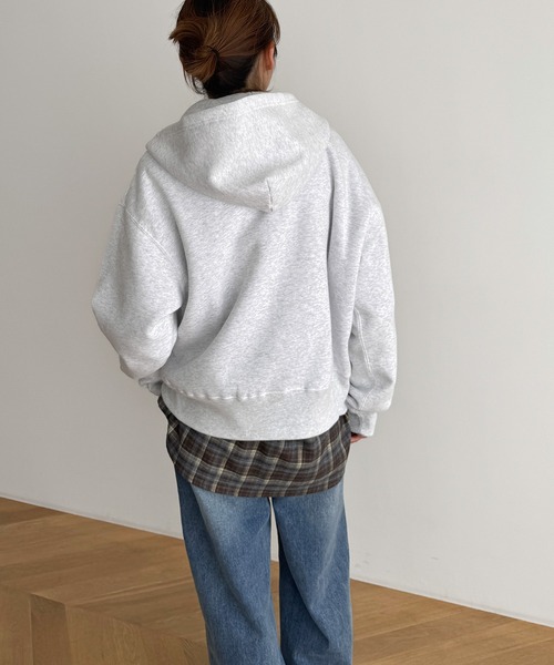 CANAL JEAN（キャナルジーン） パーカー choice_cnl オーバーサイズZIP