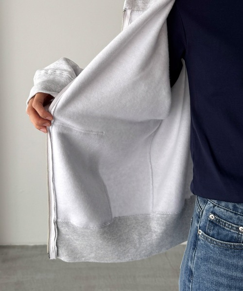 CANAL JEAN（キャナルジーン） パーカー choice_cnl オーバーサイズZIP