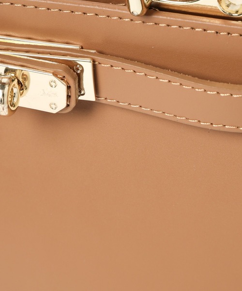 「AULENTTI」 2WAYバッグ フリー キャメル レディース_画像5