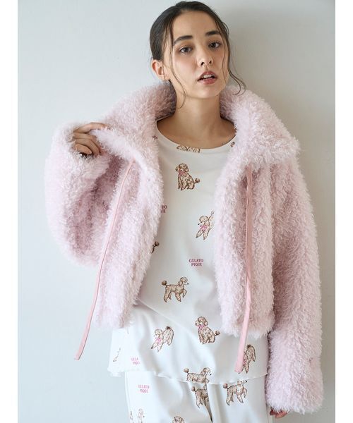 gelato pique（ジェラートピケ） パジャマ ルームウェア プードルボア