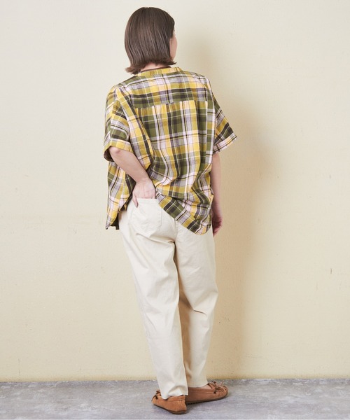 「CUBE SUGAR」 イージーパンツ M カーキ レディース_画像9