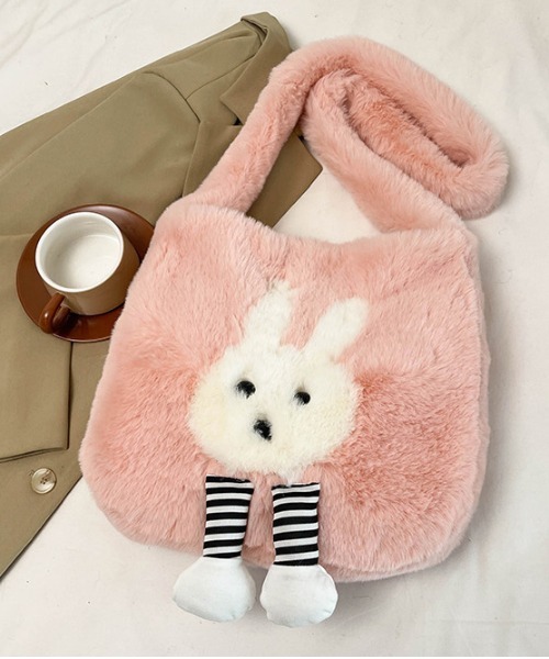 Port（ポート） ショルダーバッグ バッグ 「 」 うさぎ もこもこ