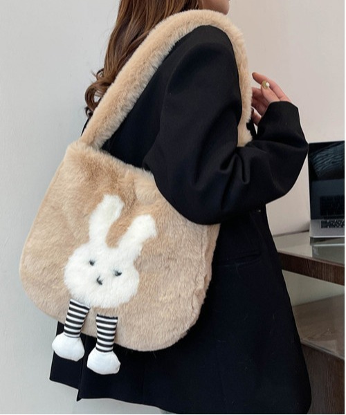 Port（ポート） ショルダーバッグ バッグ 「 」 うさぎ もこもこ