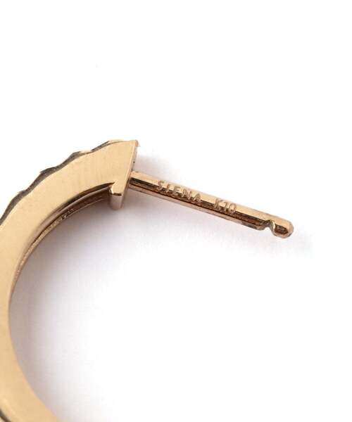 ピアス ROSETEN・ミラーカットフープピアス「M」 レディースの画像