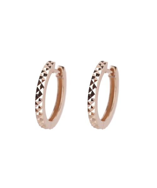 SIENA ROSE（シエナロゼ） ピアス ROSETEN・ミラーカットフープピアス 
