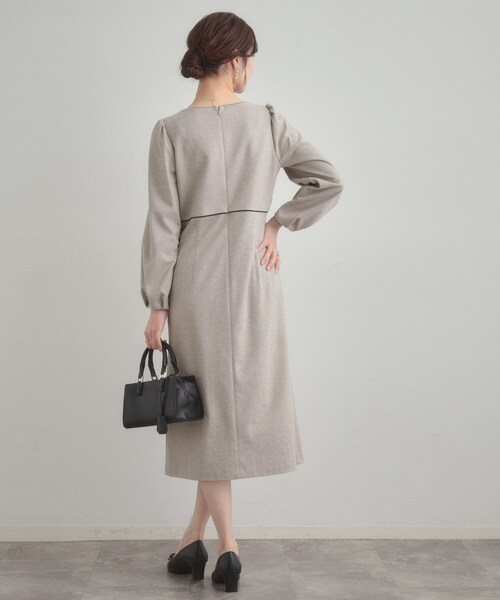 Couture Brooch（クチュール ブローチ） ワンピース 「通勤・起毛