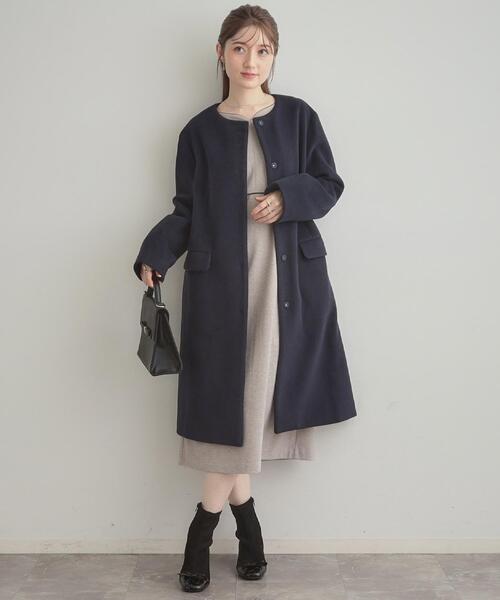 Couture Brooch（クチュール ブローチ） ワンピース 「通勤・起毛