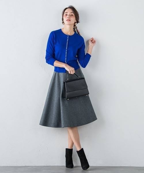 「Viaggio Blu」 ニットカーディガン M ピンク レディース_画像8