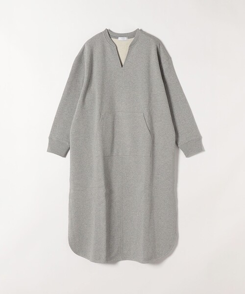 SHIPS any グレー ワンピース SHIPS any 「SHIPS any」 長袖ワンピース ONE SIZE ライトグレー