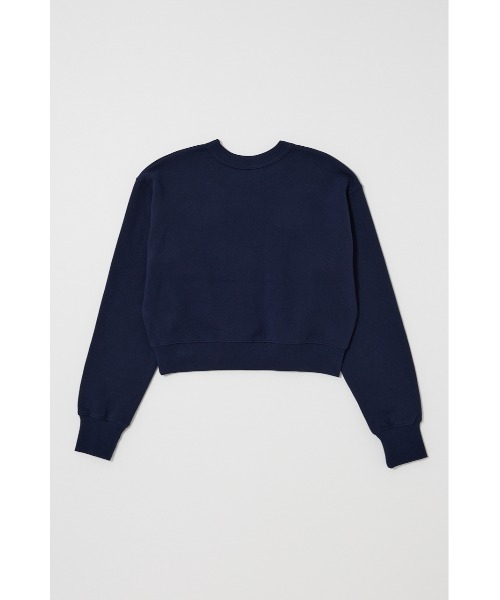 MOUSSY（マウジー） トレーナー スウェット MOUSSY F/LEATHER PATCH