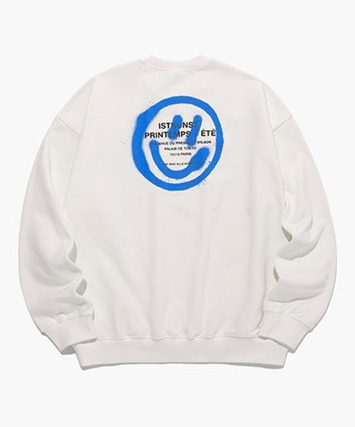 [ISTKUNST] тренировочный cut and sewn SMALL светло-серый женский 