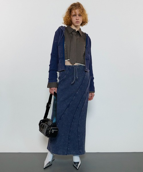 「MAISON SPECIAL」 ロングスカート 38 ブラック レディース_画像8