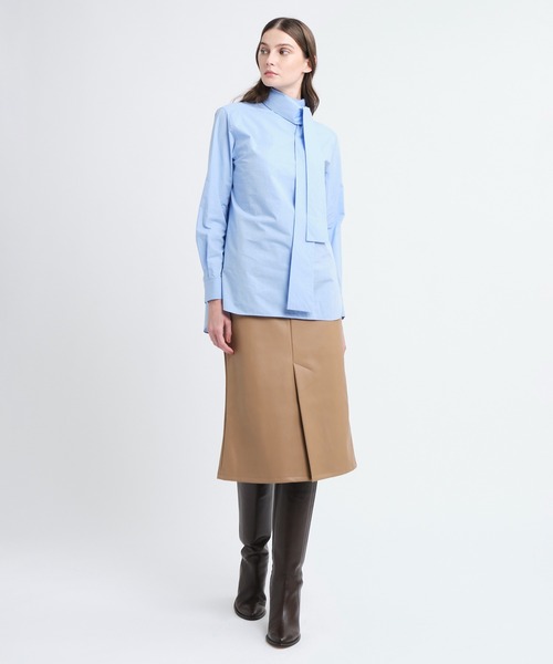 「ESTNATION」 長袖ブラウス 36 オフホワイト レディース_画像9