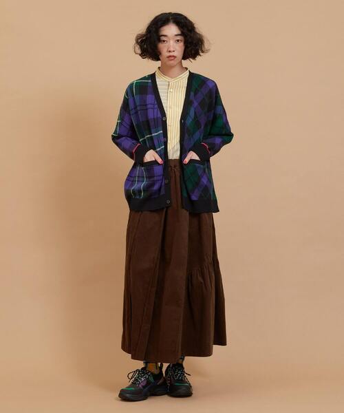 FRAPBOIS（フラボア） ニットカーディガン 1 レッド レディース