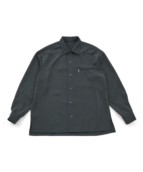 「JUNRED」 長袖シャツ S ダークパープル メンズ_画像3