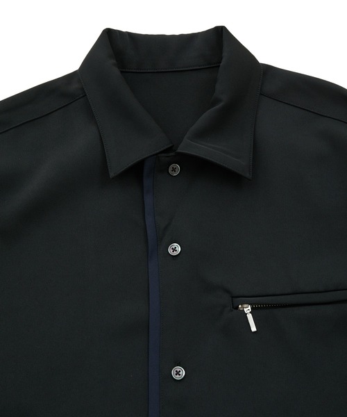 「JUNRED」 長袖シャツ S ダークパープル メンズ_画像5